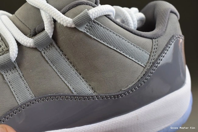 Grey Jordan Cool Low 11 Air 528895-003 0820